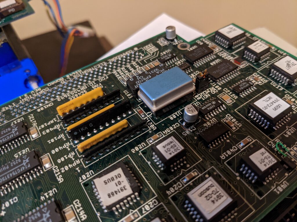 Amiga 4000D Rev B Capacitor Kondensatoren ReCap Quality NEW DB23F gift 